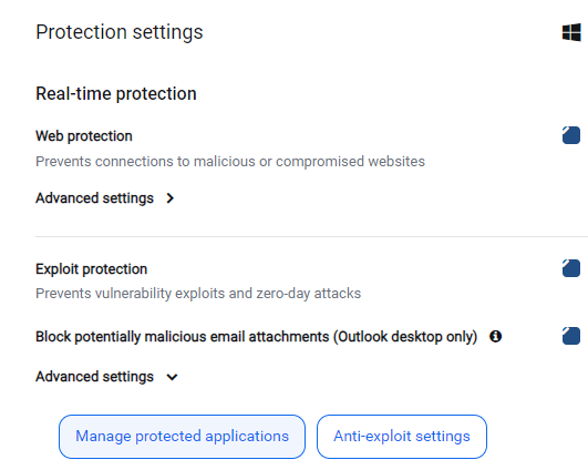 oneview protection settings.png