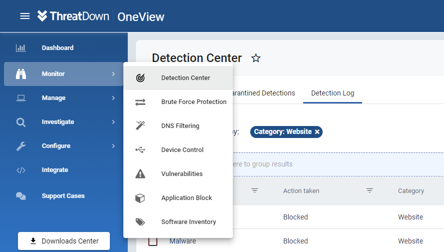 OneView Detection Center Bugfix.png