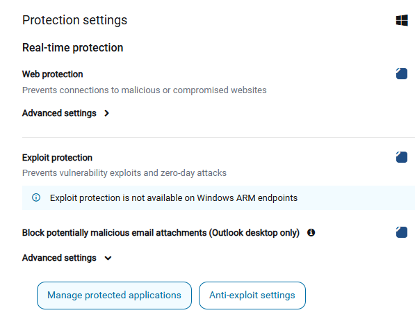 oneview protection settings.png