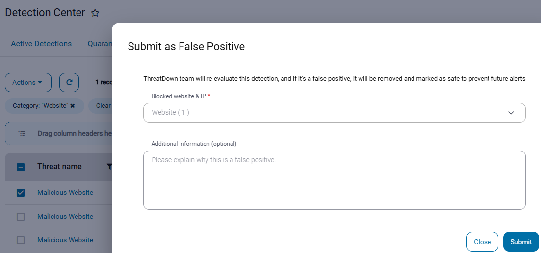 Submit false positive.png